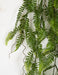 37" Outdoor UV-Resistant Artificial Hanging Fern Leaf Plant -Green (Pack of 12) - AUV-195282