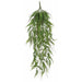 37" Outdoor UV-Resistant Artificial Hanging Fern Leaf Plant -Green (Pack of 12) - AUV-195282