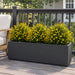 21" Outdoor UV-Resistant Artificial Baby's Breath Flower Plant w/Pot -Yellow/Orange (Pack of 2) - AUV-250295