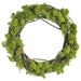 18" Artificial Moss & Twig Hanging Wreath -Green (pack of 4) - AWM150-GR