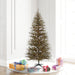 5'Hx34"W Vienna Twig Artificial Christmas Tree, Unlit -Brown/Green - B167650
