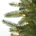 7'6"Hx46"W PE Spruce LED-Lighted Artificial Christmas Tree w/Stand -Green/Blue - C120104