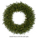 60" PE Artificial Elizabeth Pine LED-Lighted Hanging Wreath -Green - C123954