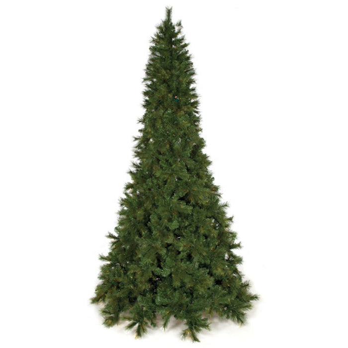 7'6"Hx52"W Mika Pine Artificial Christmas Tree, Unlit -Green - C132750