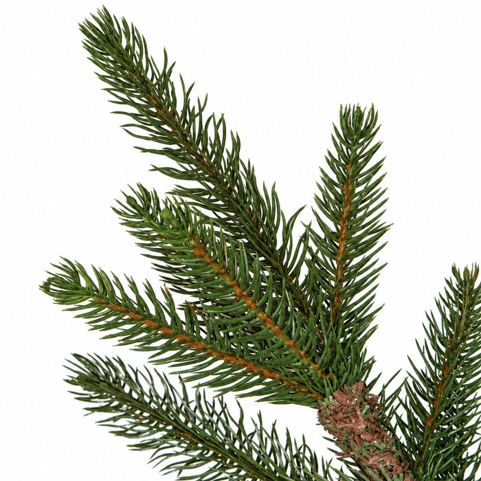 9'Hx60"W PE Royal Spruce Artificial Christmas Tree, Unlit -Green - C142710