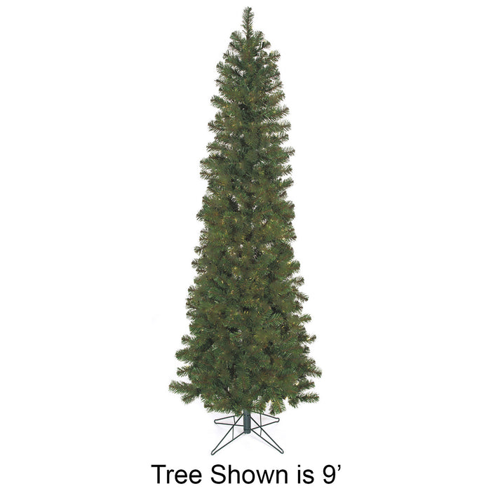 6'Hx26"W Virginia Pine Artificial Christmas Tree, Unlit -Green - C143300