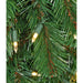 6'Hx26"W Virginia Pine Artificial Christmas Tree, Pre-Lit -Green - C143301