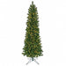 6'Hx26"W Virginia Pine Artificial Christmas Tree, Pre-Lit -Green - C143301