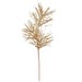 34" Glittered & Sequin Artificial Pine Stem -Gold (pack of 12) - C150280