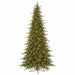 12'Hx63"W PE Russian Pine Artificial Christmas Tree, LED Pre-Lit -Green/Blue - C151064