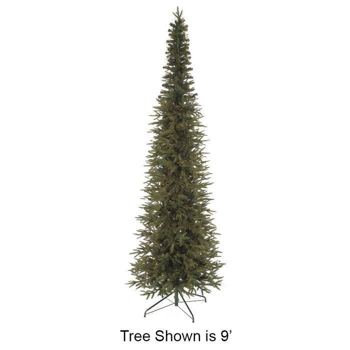 9'Hx38"W PE Nordmann Fir Artificial Christmas Tree, Unlit -Green - C160180