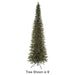 9'Hx38"W PE Nordmann Fir Artificial Christmas Tree, Unlit -Green - C160180