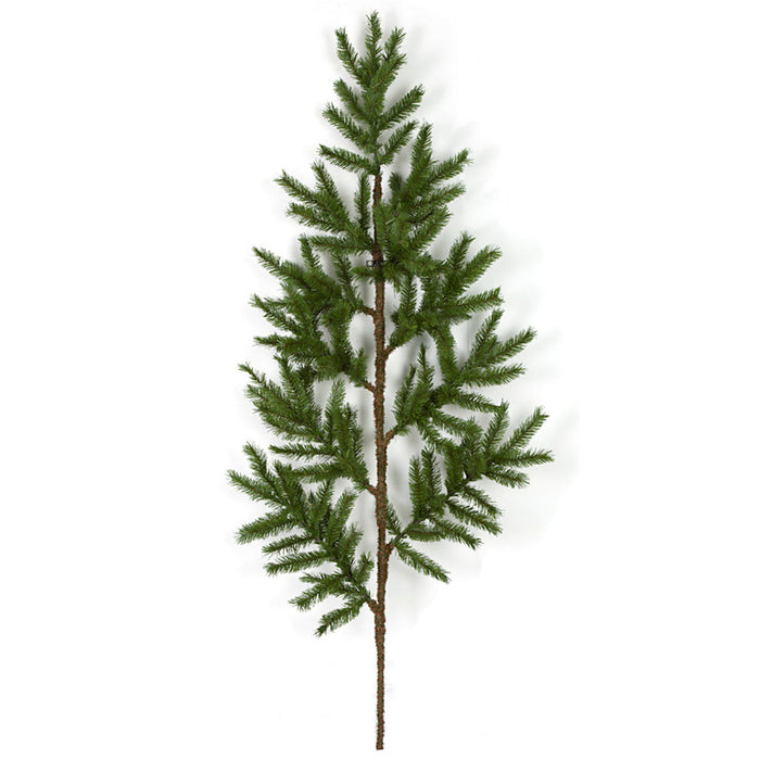 72" Commercial Artificial Large Pine Branch Stem -Green (Pack of 4) - C-170800