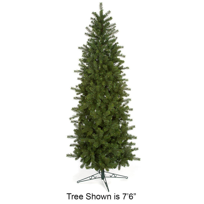 7'6"Hx40"W PE Douglas Fir Artificial Christmas Tree, Unlit -Green - C-171240