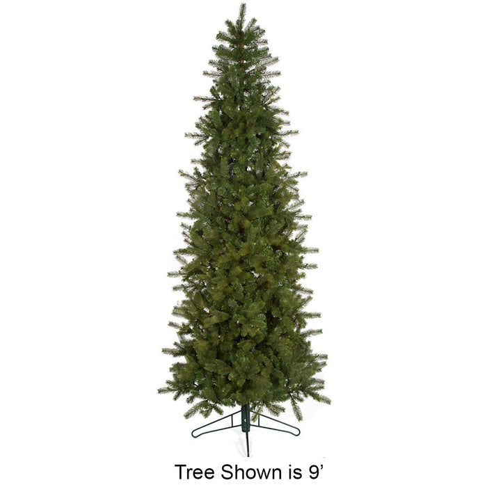 9'Hx46"W PE Douglas Fir Artificial Christmas Tree, Unlit -Green - C-171250