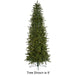 9'Hx46"W PE Douglas Fir Artificial Christmas Tree, Unlit -Green - C-171250