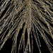 30" Glittered Artificial Long Leaf Pine Stem -Gold/Silver (Pack of 12) - C-173010