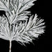 29" Flocked Artificial Long Needle Pine Stem -White/Green (Pack of 12) - C-180160