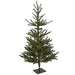 5'Hx35"W PE Dawson Fir Artificial Tree w/Base -Green - C180490