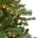 7'6"Hx60"W Fluff-Free Virginia Pine Artificial Christmas Tree, LED Pre-Lit (Twinkle) -Green - C190544T