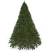 15'Hx124"W Fluff-Free Deluxe Virginia Pine Artificial Christmas Tree, Unlit -Green - C-181060