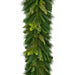 9'Lx18"W Mixed Pine Artificial Garland -Green - C184005