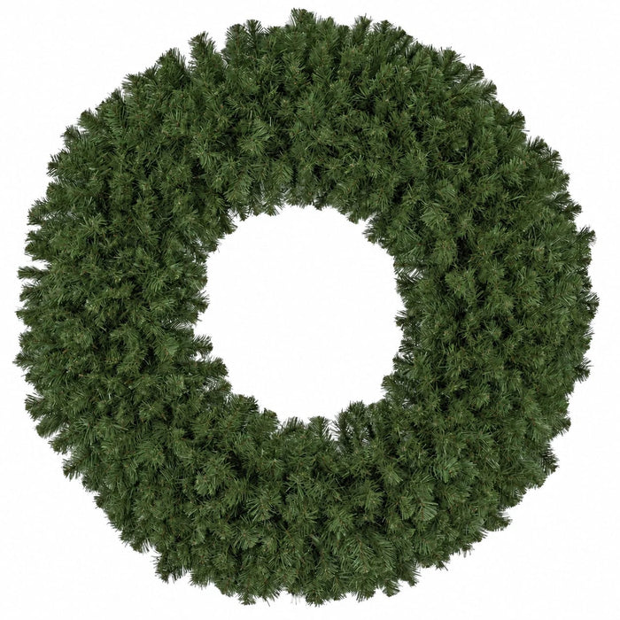 60" Artificial PVC Virginia Pine Wreath -Green - C190370