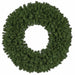 60" Artificial PVC Virginia Pine Wreath -Green - C190370