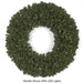 60" Artificial PVC Virginia Pine Hanging Wreath -Green - C190370