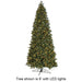 6'Hx39"W PE Mixed Needle Spruce & Pinecone LED-Lighted Artificial Christmas Tree w/Stand -Green/Brown - C190424