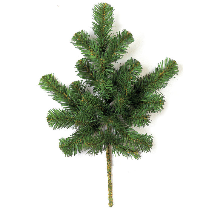 25" Artificial Virginia Pine Branch Stem -Green (Pack of 12) - C-190470