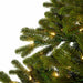 7'6"Hx52"W PE Half-Tree/Wall Spruce Artificial Christmas Tree, LED Pre-Lit -Green - C190824