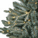 4'Hx33"W PE Appalachian Fir Artificial Christmas Tree w/Planter, Micro LED Pre-Lit (Twinkle) -Green/Blue - C-195054