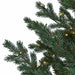 7'6"Hx55"W PE Abington Blue Spruce Artificial Christmas Tree, Micro LED Pre-Lit -Green/Blue - C195104