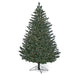 9'Hx67"W PE Abington Blue Spruce LED-Lighted Artificial Christmas Tree w/Stand -Green/Blue - C195114