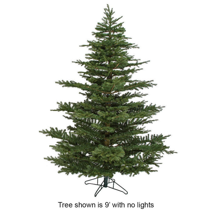 9'Hx81"W PE Arkansas Spruce LED-Lighted Artificial Christmas Tree w/Stand -Green - C195214