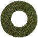 96" Commercial Outdoor Artificial Breckenridge Pine Wreath, LED Pre-Lit -Green - C195658