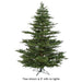 12'Hx85"W PE Arkansas Spruce LED-Lighted Artificial Christmas Tree w/Stand -Green - C195814