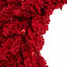 48" Flocked Artificial Valentino Artificial Wreath, LED Pre-Lit (Red) -Red - C200569