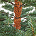 4'Hx36"W Natural-Look Trunk Frasier Pine Artificial Tree, Unlit -Green/Blue - C200600