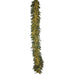 9'Lx12"W Frosted Brighton Pine LED-Lighted Artificial Garland -Green/White - C200924