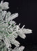 12'Hx82"W PE Frosted Highland Spruce Cluster LED-Lighted Artificial Christmas Tree w/Stand -White/Green - C201254