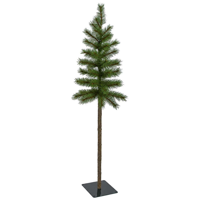 6'Hx20"W Pine Artificial Tree, Unlit -Green - C201410