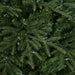 7'6"Hx60"W PE Fluff-Free Cordova Fir Artificial Christmas Tree, LED Pre-Lit -Green - C210244