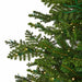 12'Hx77"W PE Layered Rosemary Pine Artificial Christmas Tree, Micro LED Pre-Lit -Green - C220344