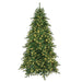 7'6"Hx52"W Royal Majestic Pine LED-Lighted Artificial Christmas Tree w/Stand -Green - C220174