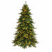 10'Hx67"W Royal Majestic Pine Artificial Christmas Tree, LED Pre-Lit -Green - C-260904