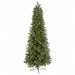 7'6"Hx41"W PE Slim Grand Spruce Artificial Christmas Tree, Micro LED Pre-Lit -Green/Blue - C220274