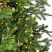 9'Hx72"W PE Peggy Pine Artificial Christmas Tree, LED Pre-Lit -Green - C220314