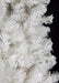 24" Snowed Artificial White Spruce LED-Lighted Hanging Wreath -White - C220384
